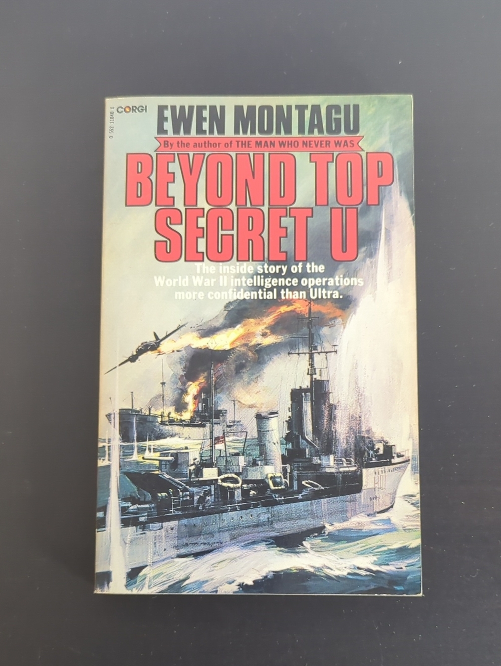2/$10 Ewen Montagu "Beyond Top Secret U" - Paperback Book